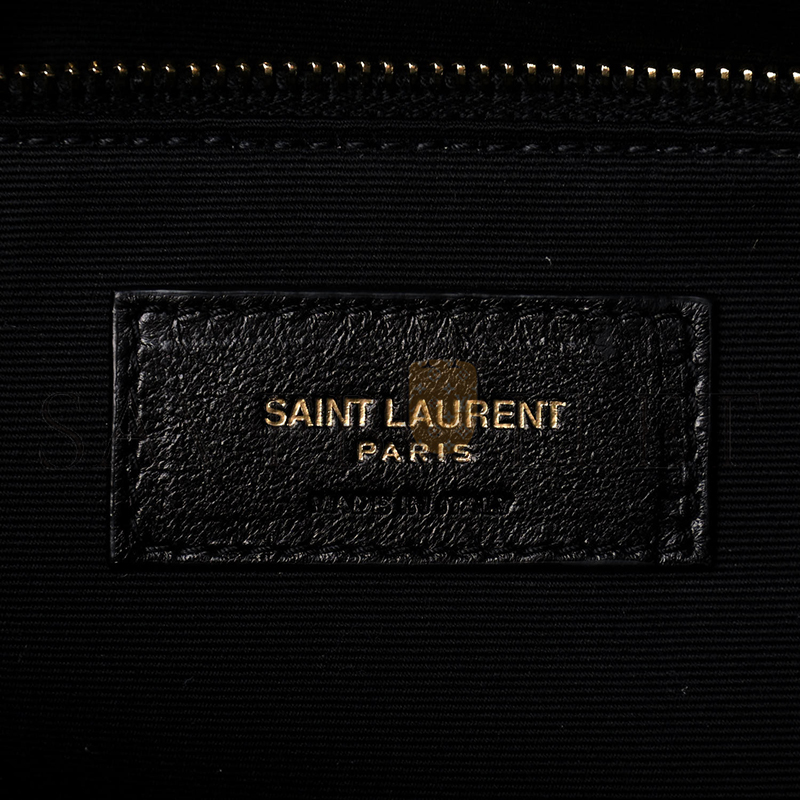 Y*L east west shopping tote quilted crinkled glossed-leather 394195939309 (38*28*13cm)